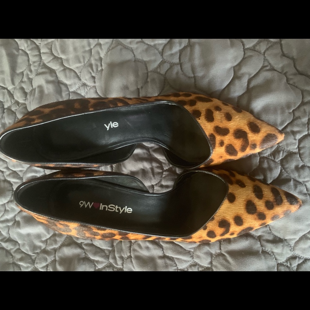 Leopard Print High Heels - Gem